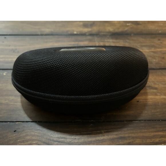 Oakley Sunglasses Case Hard Shell Oval Black Zippered CASE ONLY - Picture 2 of 4